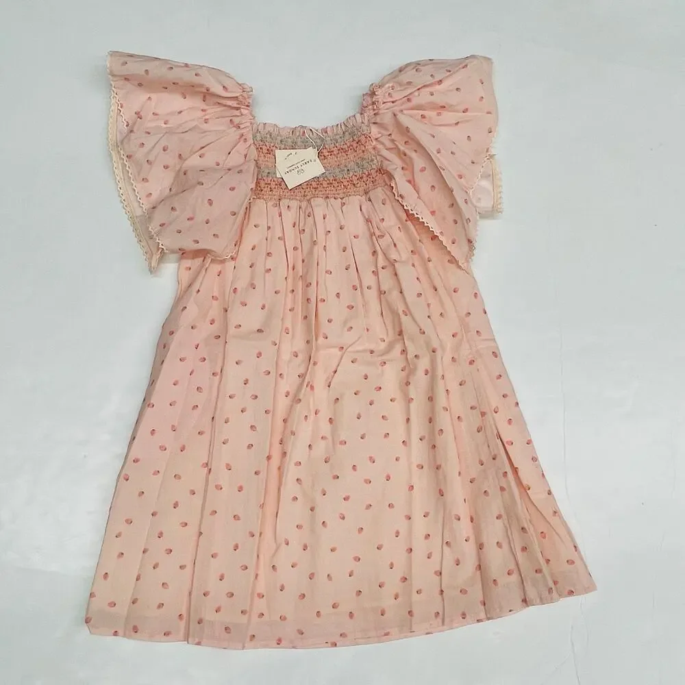 NWT Early Sunday 5Y Sophie Dress in Fraises